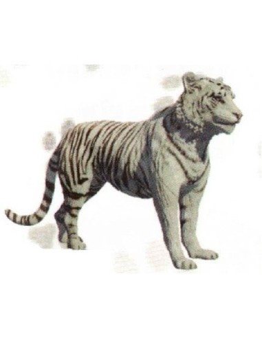 FIGURA TIGRE DE BENGALA BLANCO