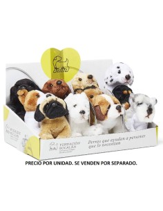 PELUCHE COLECCION PERROS SURTIDOS RAZAS 