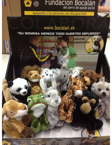 PELUCHE COLECCION ANIMALES SURTIDOS 20 C
