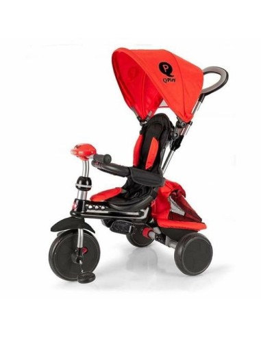 Triciclo New Ranger deluxe rojo con luz 