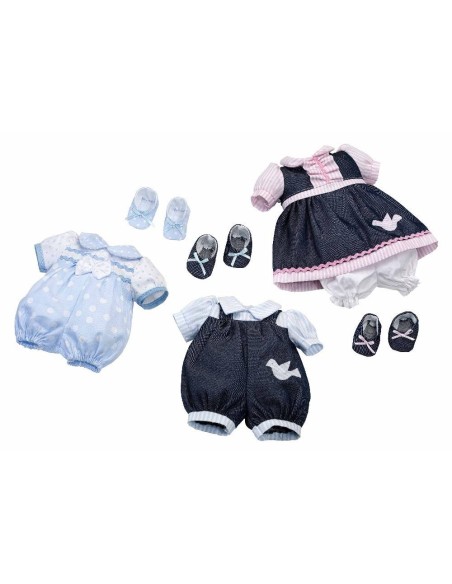 TRAJE MUÑECA 40CM APROX (SURTIDO)