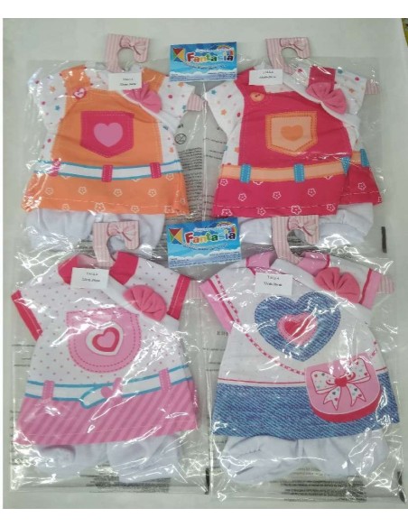 TRAJE MUÑECA 33 - 36 CM APROX. (SURTIDO)