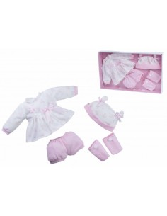 VESTIDO PARA BEBE REBORN POLOLO Y CAMISE