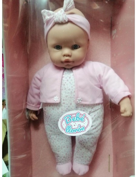 BEBE PELON LLORON 45CM EN CAJA