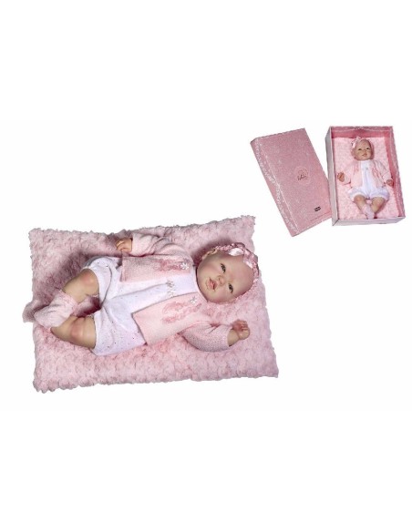MUÑECA REBORN 50VM PELELE Y REBECA LANA 