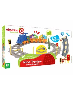 PISTA DE TREN CON 43 BLOQUES