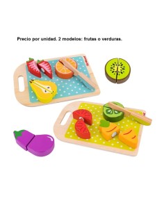 TABLA DE CORTAR DE MADERA - VERDURAS O F
