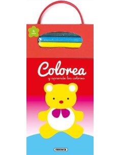 LIBRO COLOREA Y APRENDE LOS COLORES