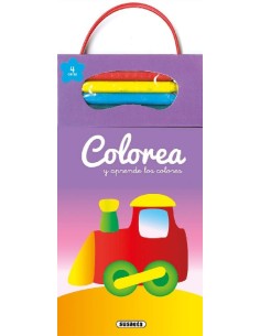 LIBRO COLOREA Y APRENDE LOS COLORES