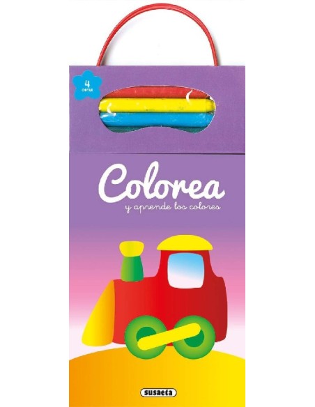 LIBRO COLOREA Y APRENDE LOS COLORES