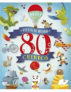 LIBRO VUELTA AL MUNDO EN 80 CUENTOS