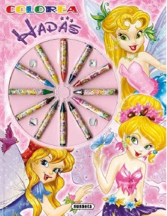 LIBRO COLOREA HADAS