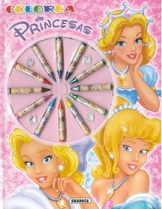 LIBRO - COLOREA PRINCESAS