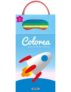 LIBRO - COLOREA Y APRENDE LOS COLORES