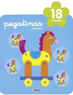 LIBRO PEGATINAS JUGUETES 18 MESES