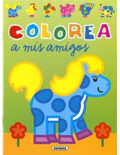 LIBRO COLOREA A MIS AMIGOS