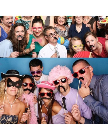 JUEGO ACCESORIOS PHOTOCALLS MASCARAS BIG