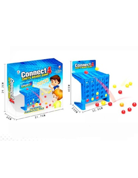 JUEGO CONECTA 4 - 4 EN RAYA - SHOTS