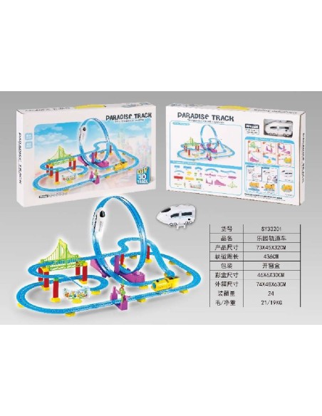CIRCUITO CON LOOPING 3D