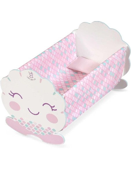 CUNA BALANCIN DE MADERA  (MUÑECA HASTA 4