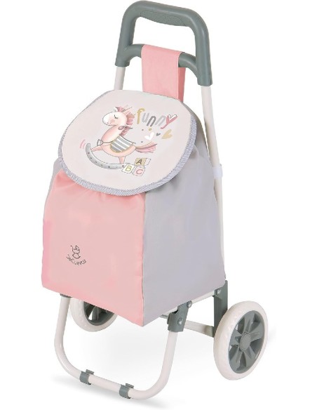 CARRITO ROSA DE LA COMPRA FUNNY DECUEVAS