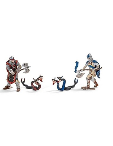 CABALLEROS CON HACHA E VIBORAS VENENOSAS