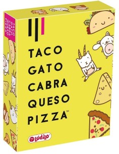 JUEGO CARTAS - TACO GATO CABRA QUESO PIZ