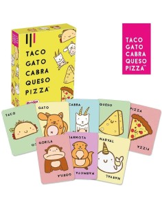 JUEGO CARTAS - TACO GATO CABRA QUESO PIZ 2