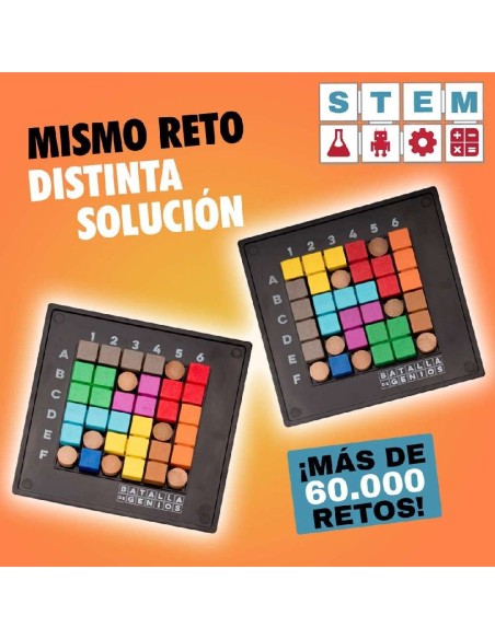 JUEGO BATALLA DE GENIOS ORIGINAL