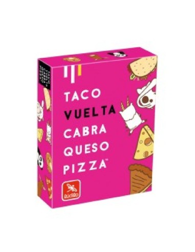 TACO, VUELTA, CABRA, QUESO, PIZZA - JUEG
