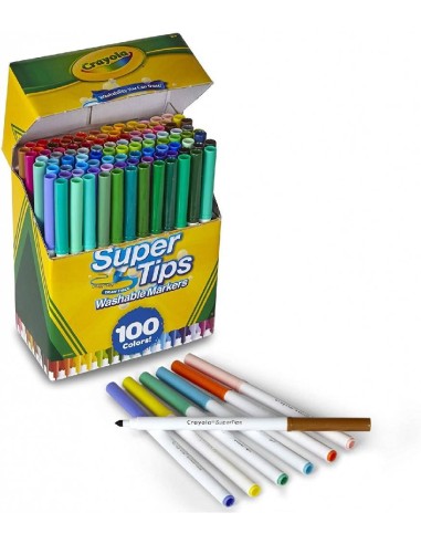 100 rotuladores súper punta super tips l