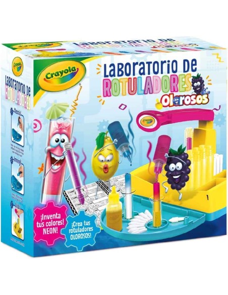 Laboratorio rotuladores olorosos neón