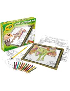 PIZARRA LUMINOSA MAXI DINOSAURIOS CRAYOL