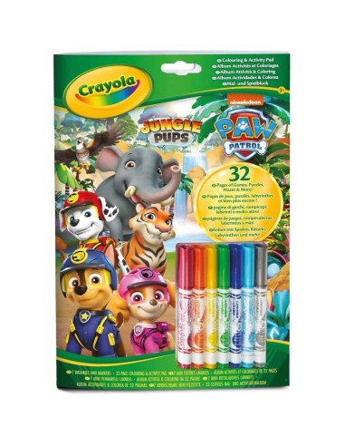 Libro Actividades Y Colorear Paw Patrol