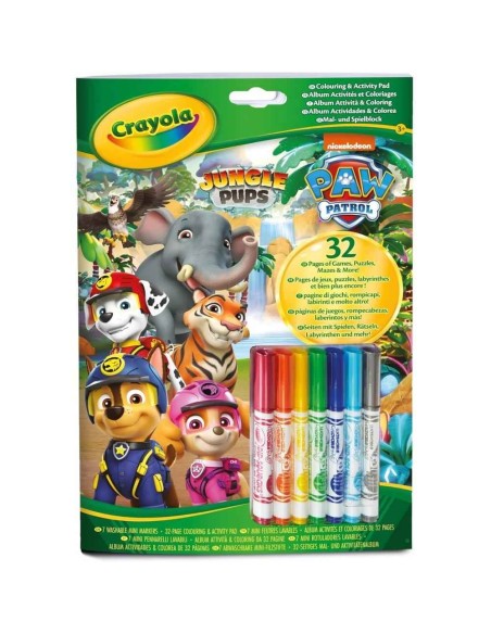 Libro Actividades Y Colorear Paw Patrol