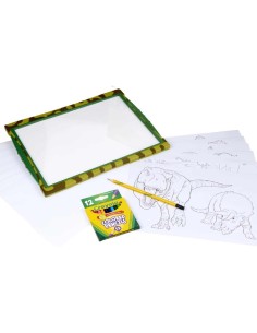 PIZARRA LUMINOSA MAXI DINOSAURIOS CRAYOL 2