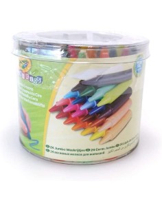 24 Ceras Jumbo Lavables Mini Kids 2