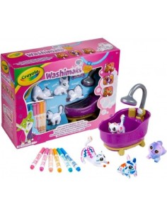 WASHIMALS NUEVA BAÑERA Y 4 MASCOTAS