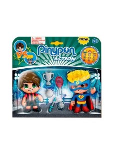 PINYPON ACTION DUO PACK SUPERHEROE Y FUT