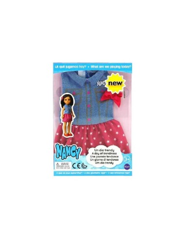 VESTIDO NANCY UN DIA TRENDY - VAQUERO