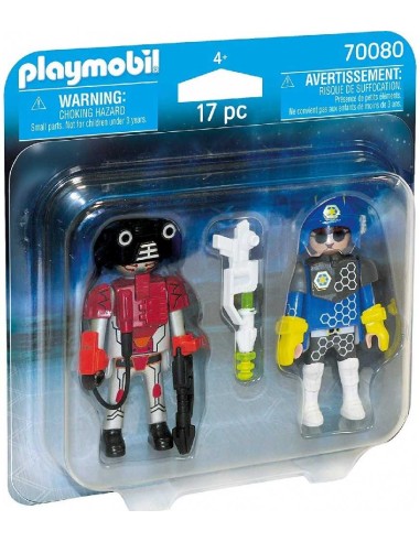 DUO PACK POLICIA DEL ESPACIO Y LADRON 70