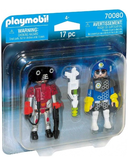 DUO PACK POLICIA DEL ESPACIO Y LADRON 70