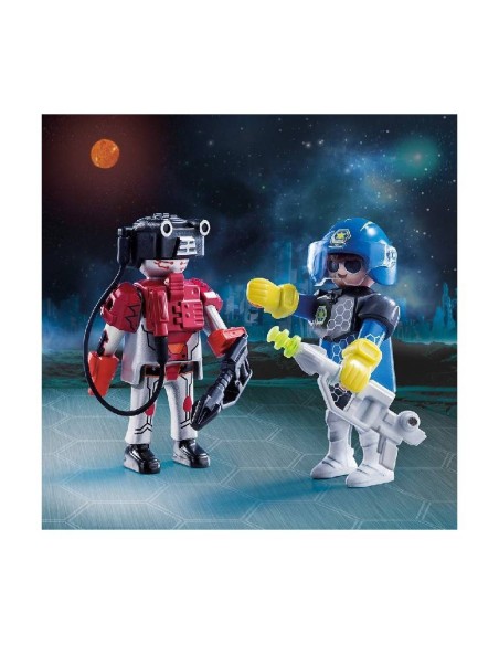 DUO PACK POLICIA DEL ESPACIO Y LADRON 70
