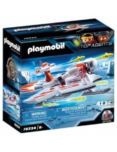 PLAYMOBIL TOP AGENTS SPY TEAM VOLADOR 70