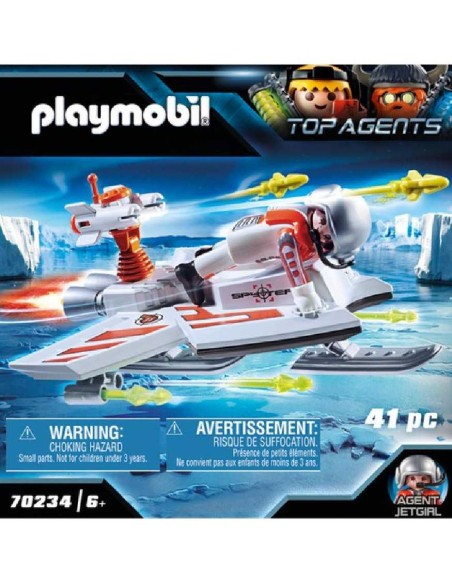 PLAYMOBIL TOP AGENTS SPY TEAM VOLADOR 70