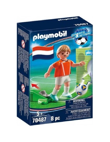 PLAYMOBIL JUGADOR DE FUTBOL - HOLANDA