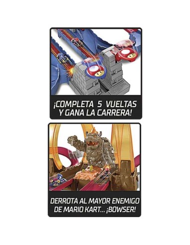 HOT WHEELS MARIO KART PISTA CASTILLO CAO