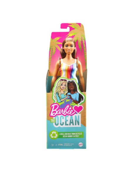 BARBIE MUÑECA VESTIDO ARCOIRIS