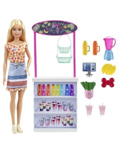 MUÑECA BARBIE PUESTO DE SMOOTHIES