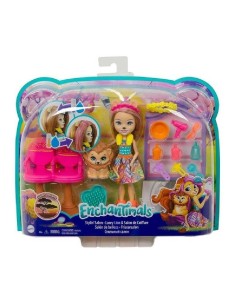 ENCHANTIMALS MUÑECA LACEY LION Y SALÓN D 2